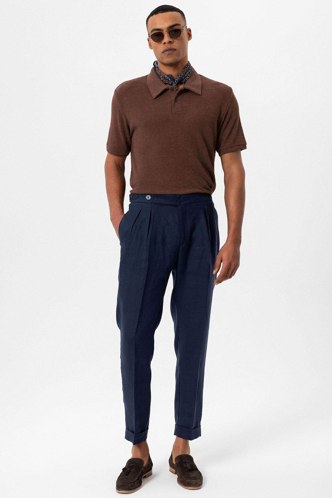 ANT Polo Neck Knitted Men's T-Shirt - Middelburg