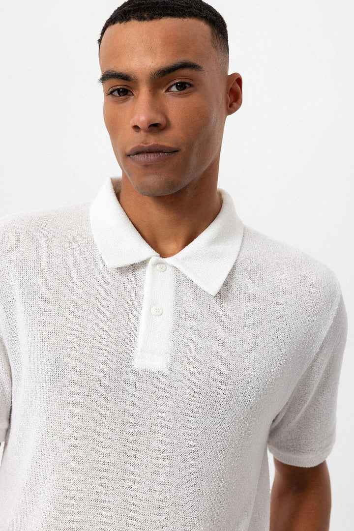 ANT Polo Neck Knitted Men's T-Shirt - Jerez de la Frontera