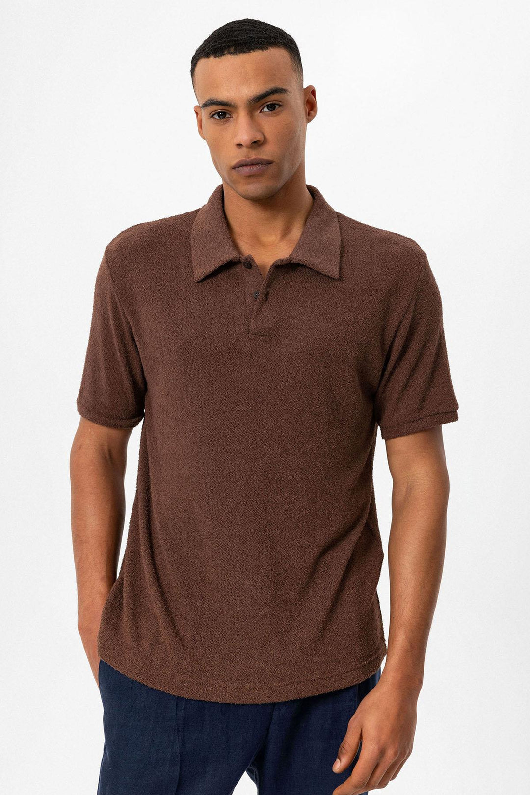 ANT Polo Neck Knitted Men's T-Shirt - Middelburg