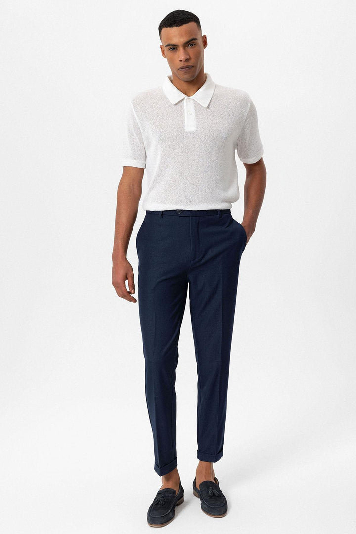 ANT Polo Neck Knitted Men's T-Shirt - Jerez de la Frontera