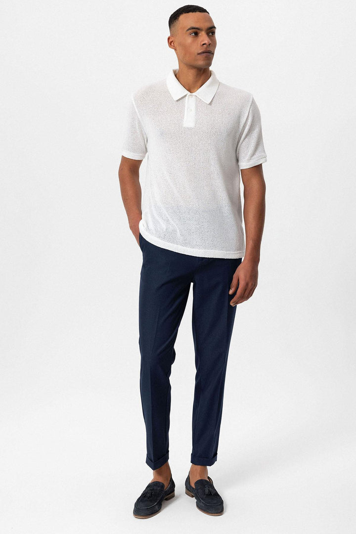 ANT Polo Neck Knitted Men's T-Shirt - Jerez de la Frontera