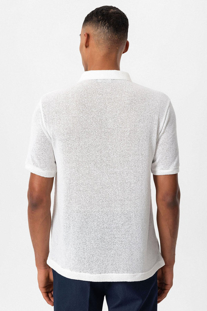 ANT Polo Neck Knitted Men's T-Shirt - Jerez de la Frontera