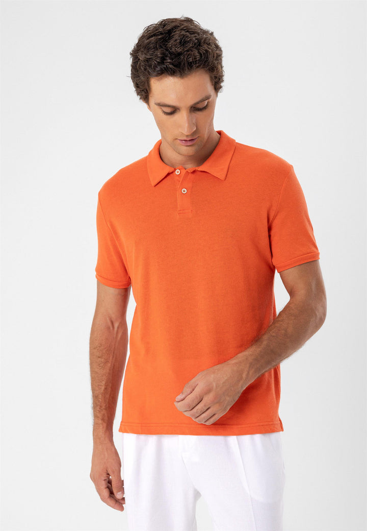 ANT Polo Yaka Slim Fit Arkek T-Shirt - Sun City