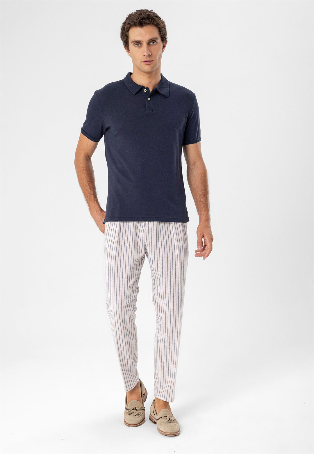 ANT Polo Yaka Slim Fit Arkek T-Shirt - Syracuse