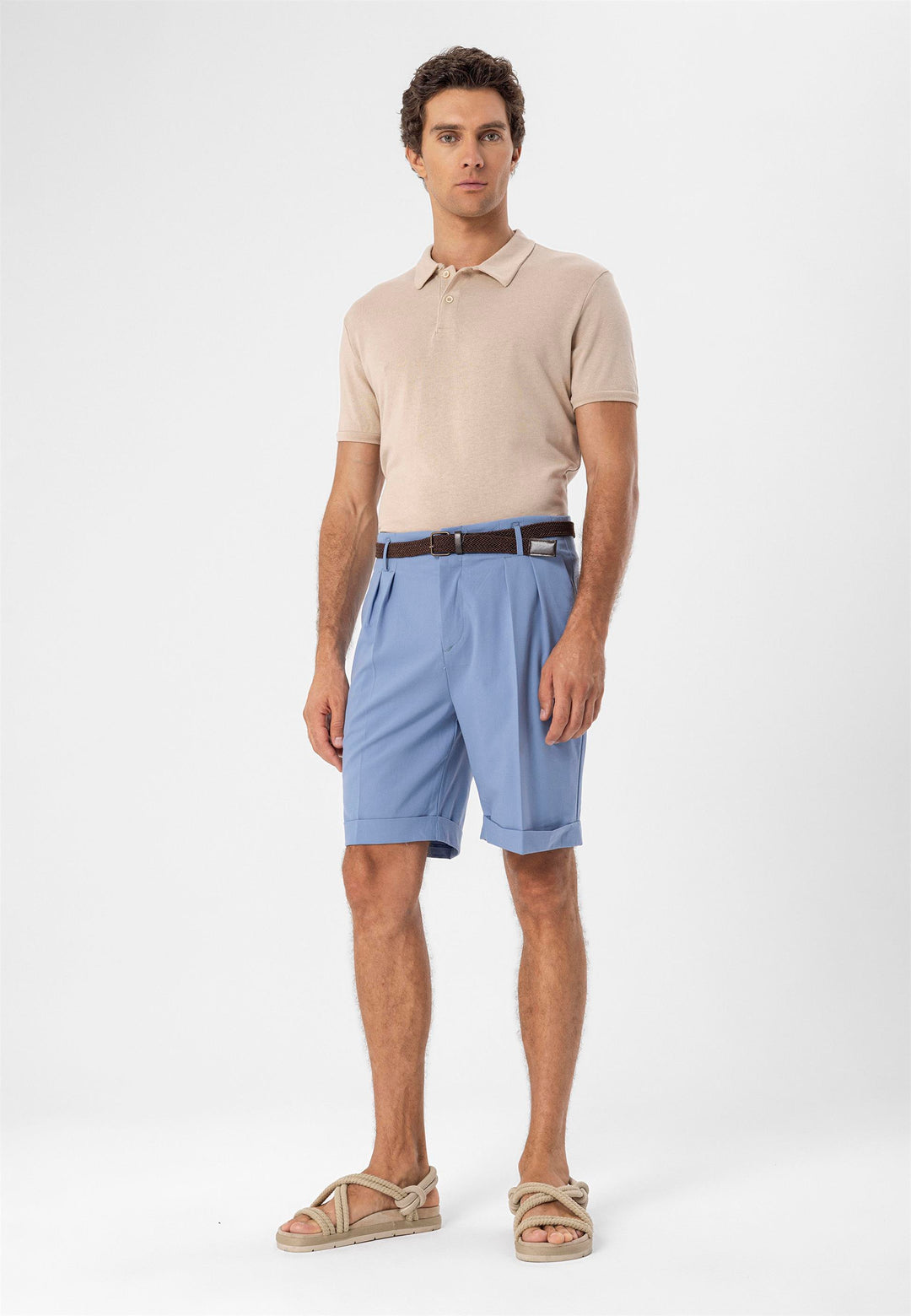 ANT Polo Yaka Slim Fit Arkek T-Shirt - Castres