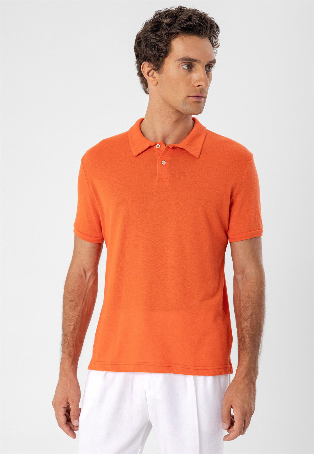 ANT Polo Yaka Slim Fit Arkek T-Shirt - Sun City