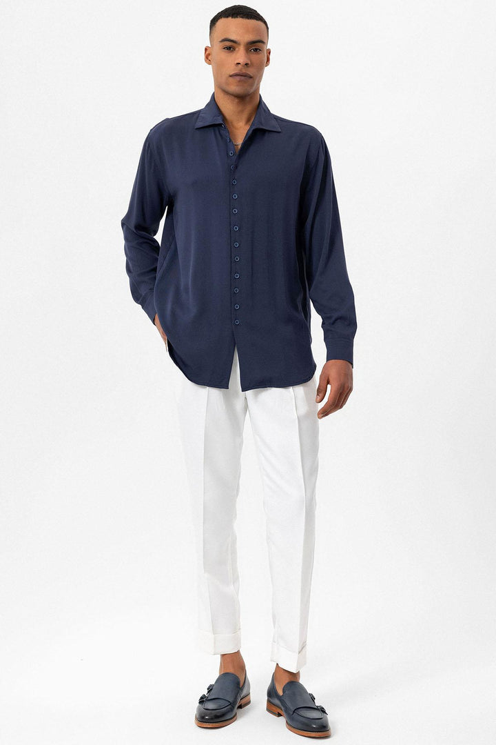 ANT Regular Fit Open Collar Men's Shirt - Conegliano