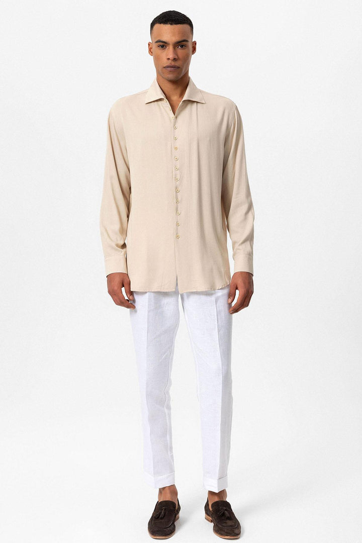 ANT Regular Fit Open Collar Men's Shirt - Burlington