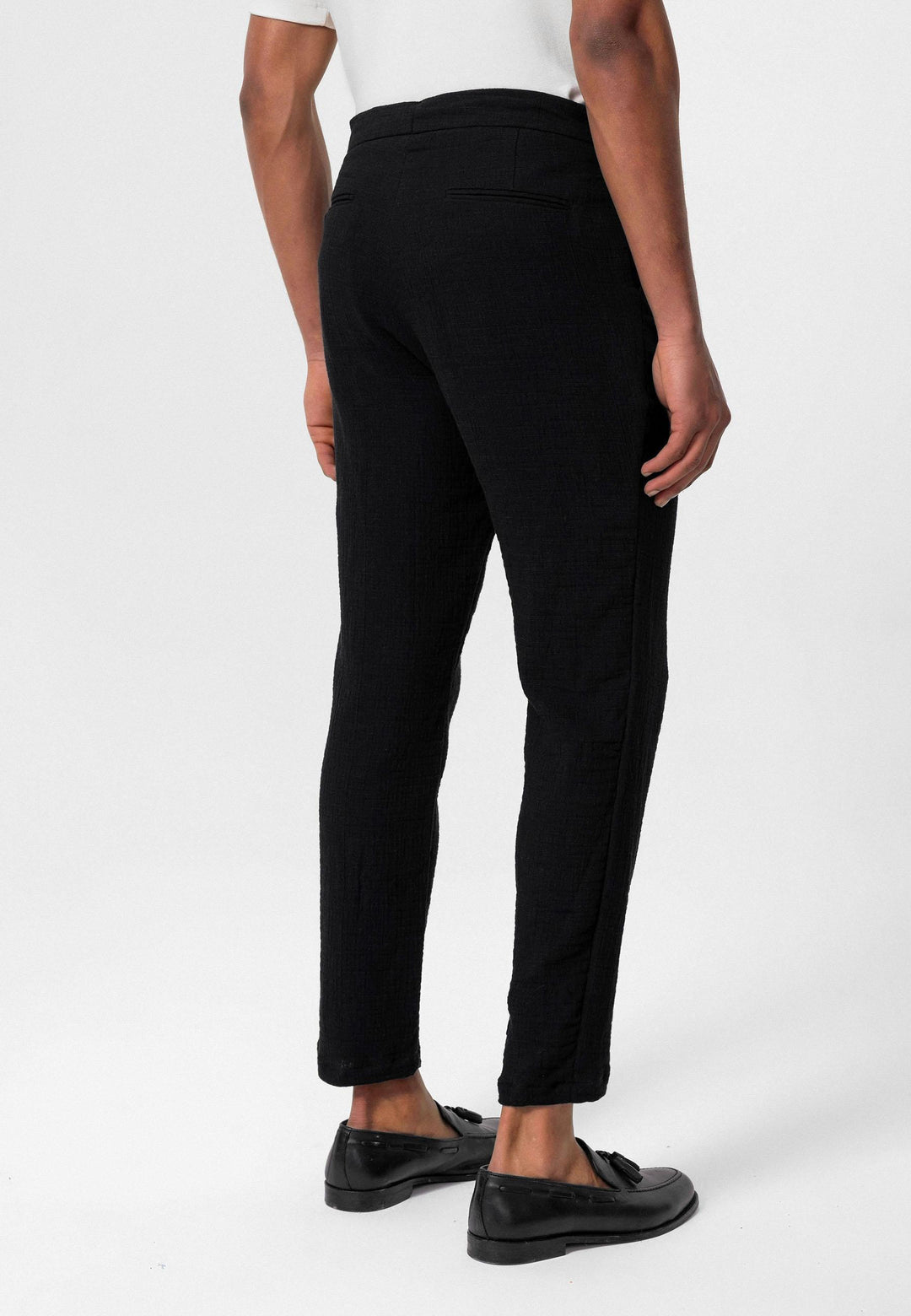 ANT Regular Fit Men's Trousers with Drawstring Waist - Frisco