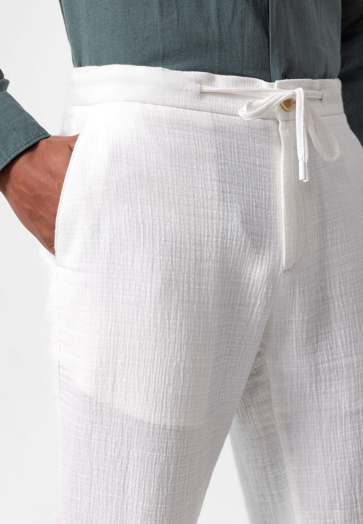 ANT Regular Fit Men's Trousers with Drawstring Waist - Bowmanville
