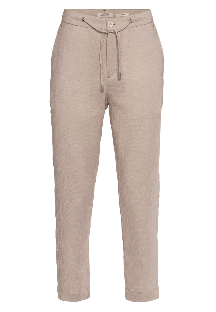 ANT Regular Fit Men's Trousers with Drawstring Waist - Tudela