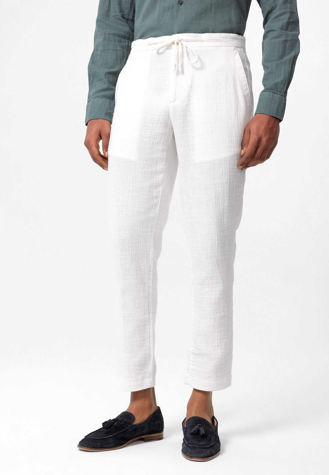 ANT Regular Fit Men's Trousers with Drawstring Waist - Bowmanville