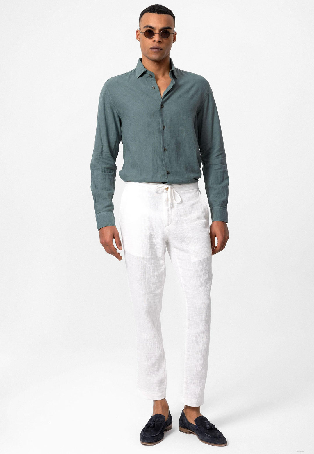 ANT Regular Fit Men's Trousers with Drawstring Waist - Bowmanville