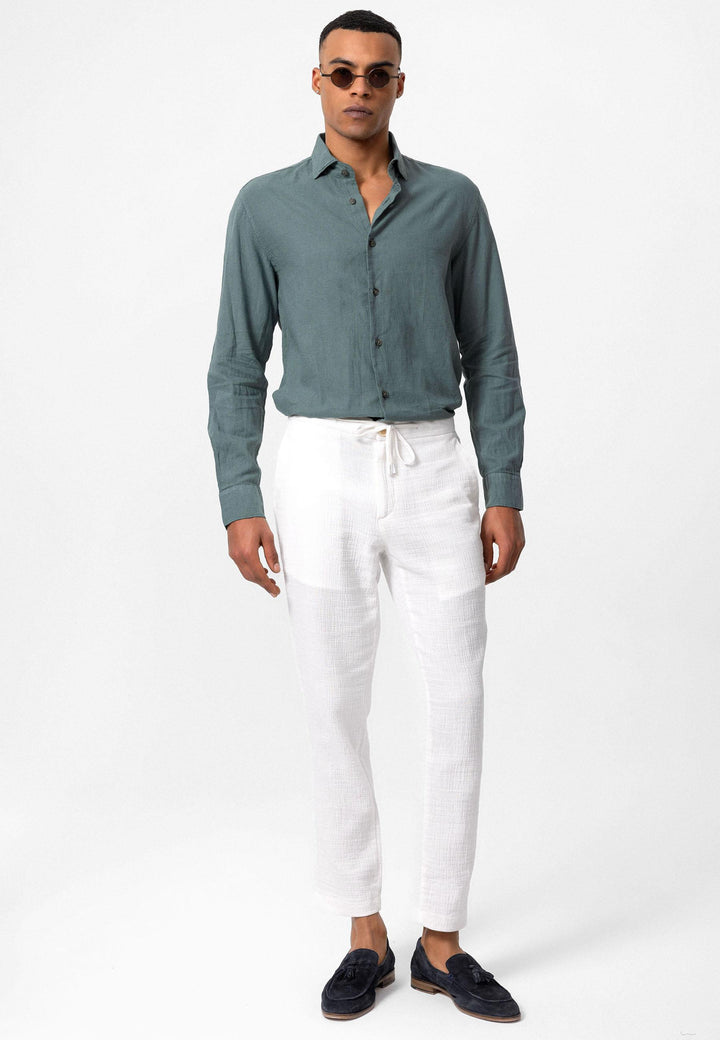 ANT Regular Fit Men's Trousers with Drawstring Waist - Bowmanville
