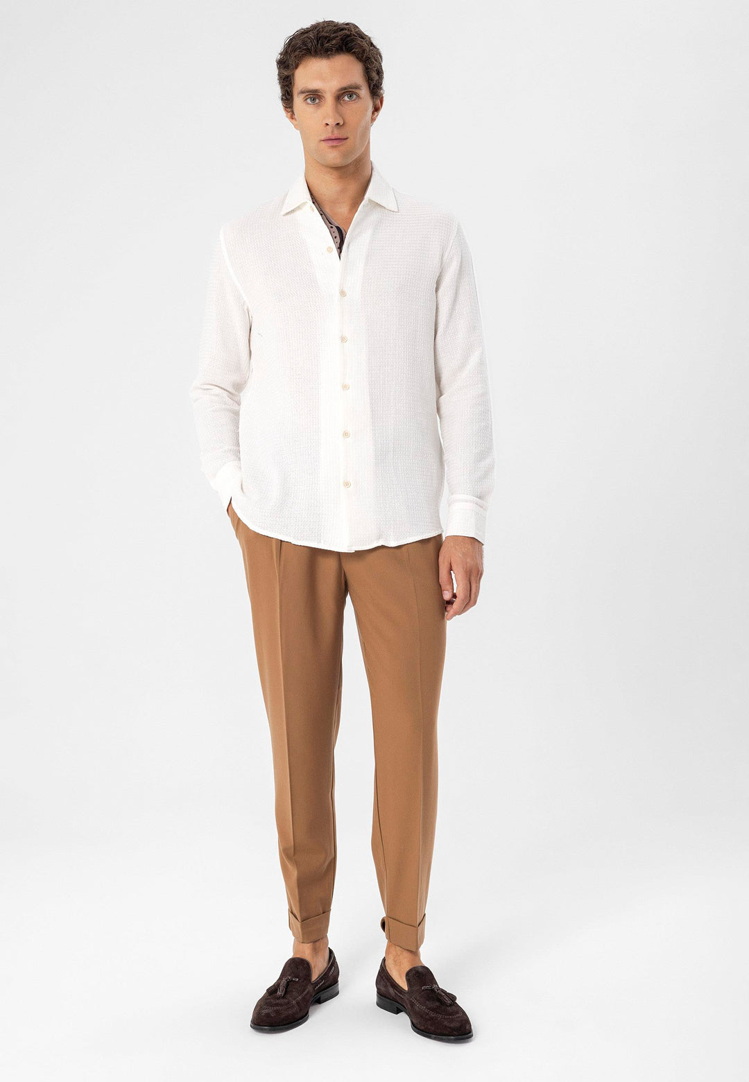 ANT Regular Fit Woven Men's Shirt - Rüsselsheim