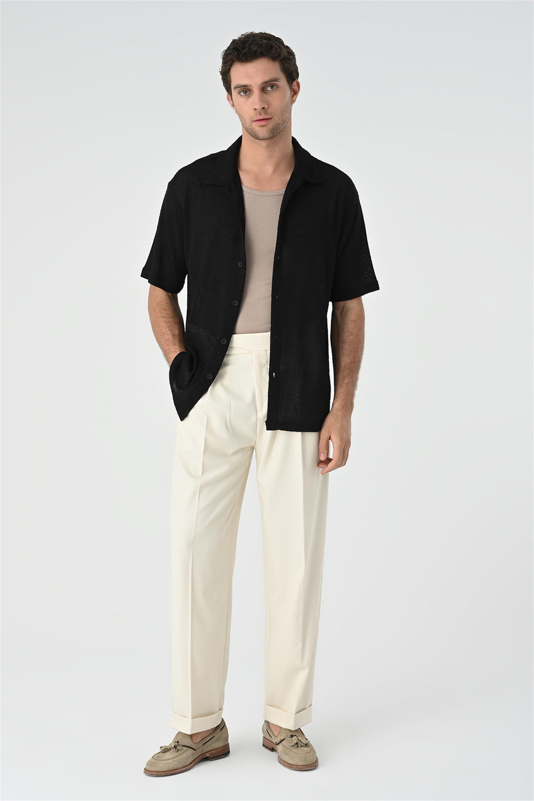 ANT Relax Fit Knitwear Men's Shirt - Hobart