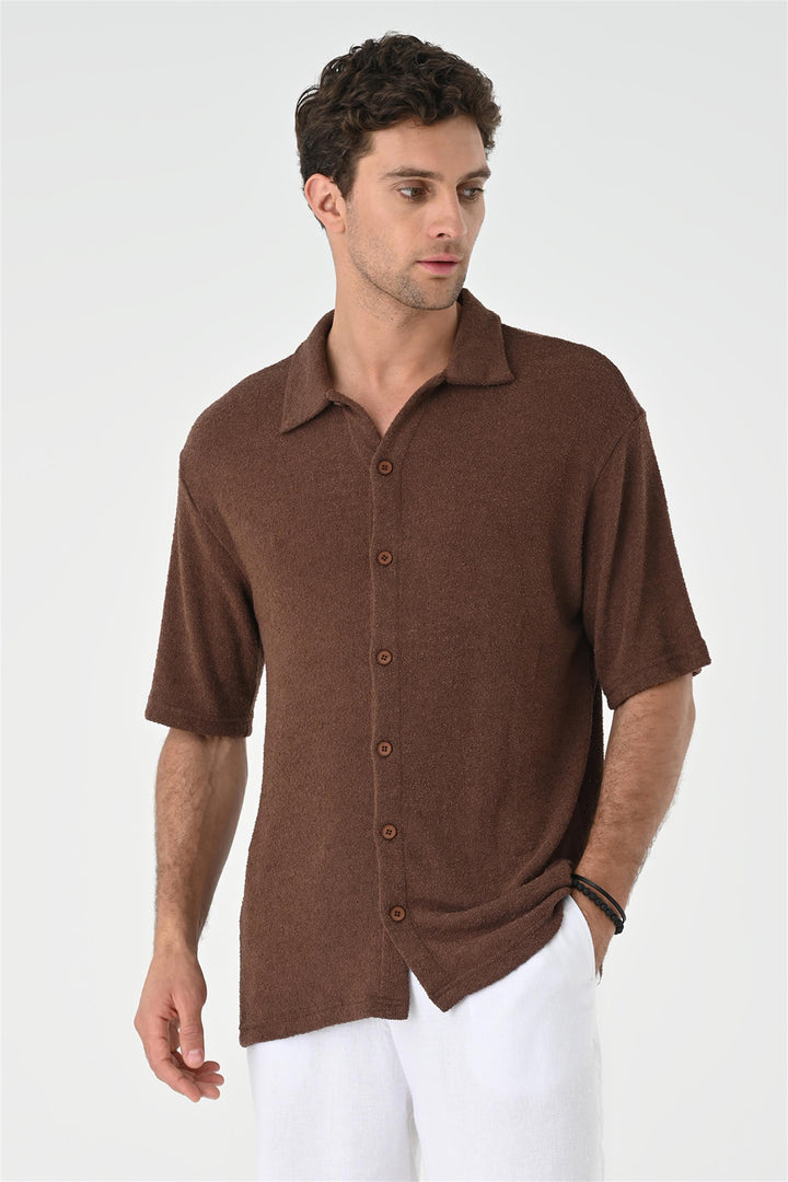 ANT Relax Fit Knitwear Men's Shirt - Livry-Gargan