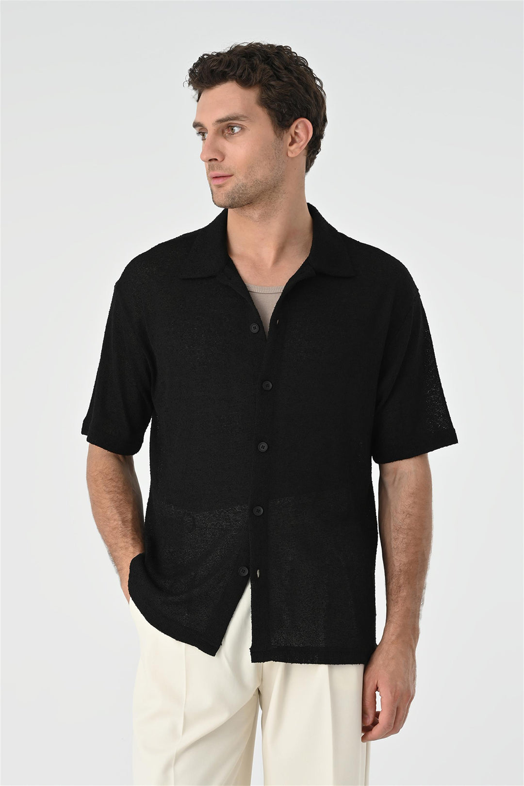 ANT Relax Fit Knitwear Men's Shirt - Hobart