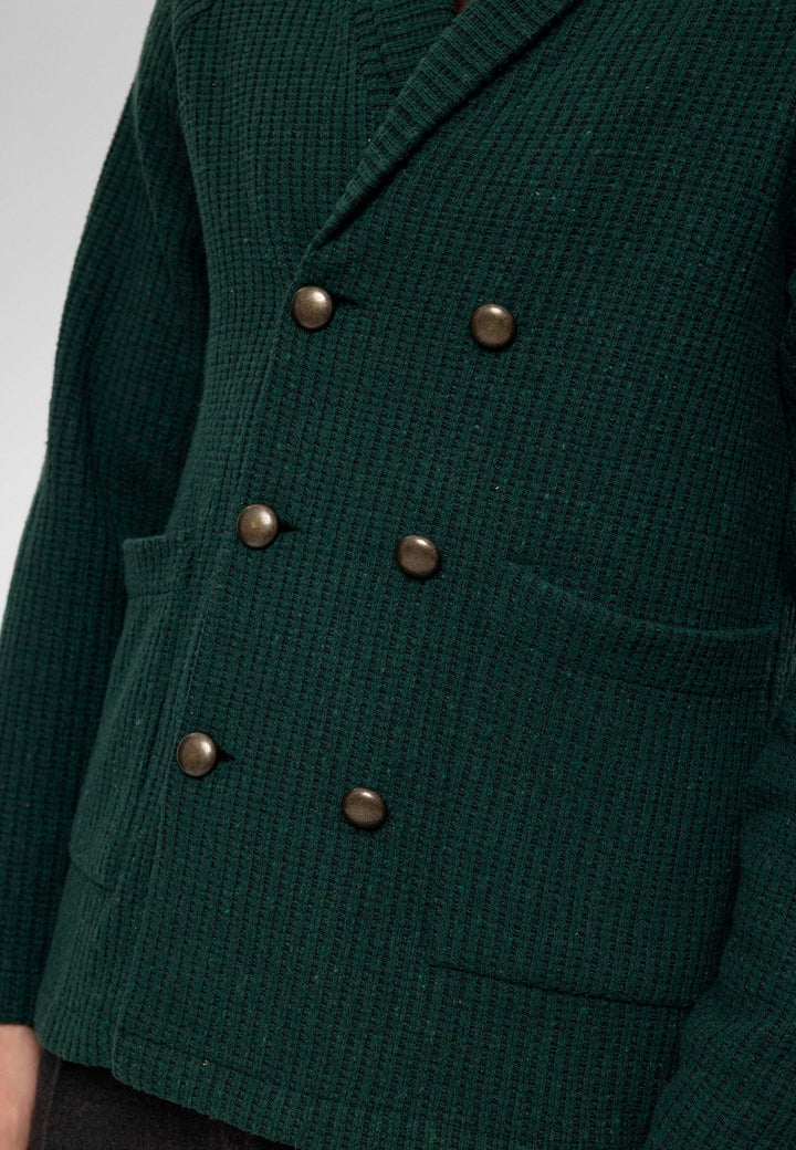 ANT Shawl Collar Double Breasted Closure Men's Cardigan - Kyle