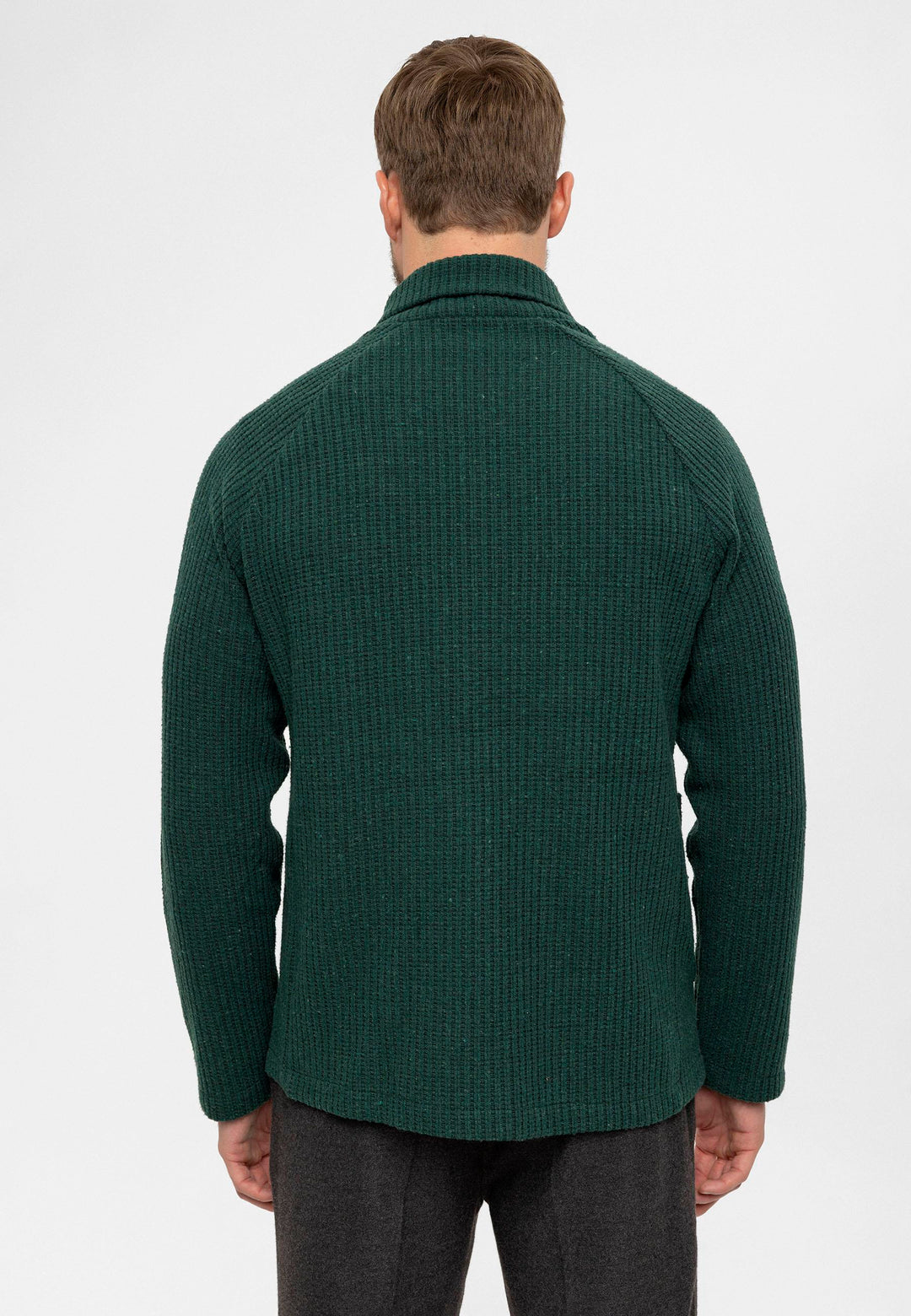 ANT Shawl Collar Double Breasted Closure Men's Cardigan - Kyle
