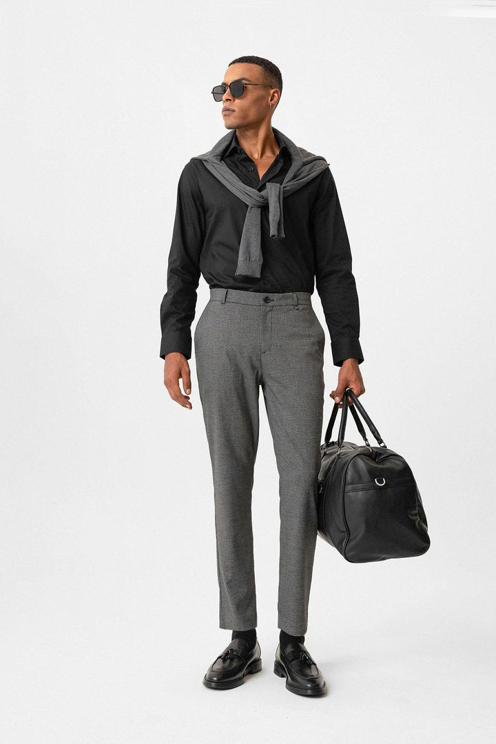 ANT Antioch Black Textured Men's Pants - Azuqueca de Henares