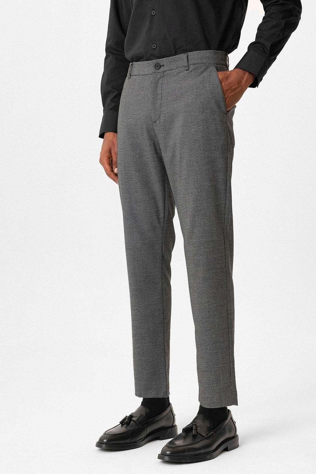 ANT Antioch Black Textured Men's Pants - Azuqueca de Henares