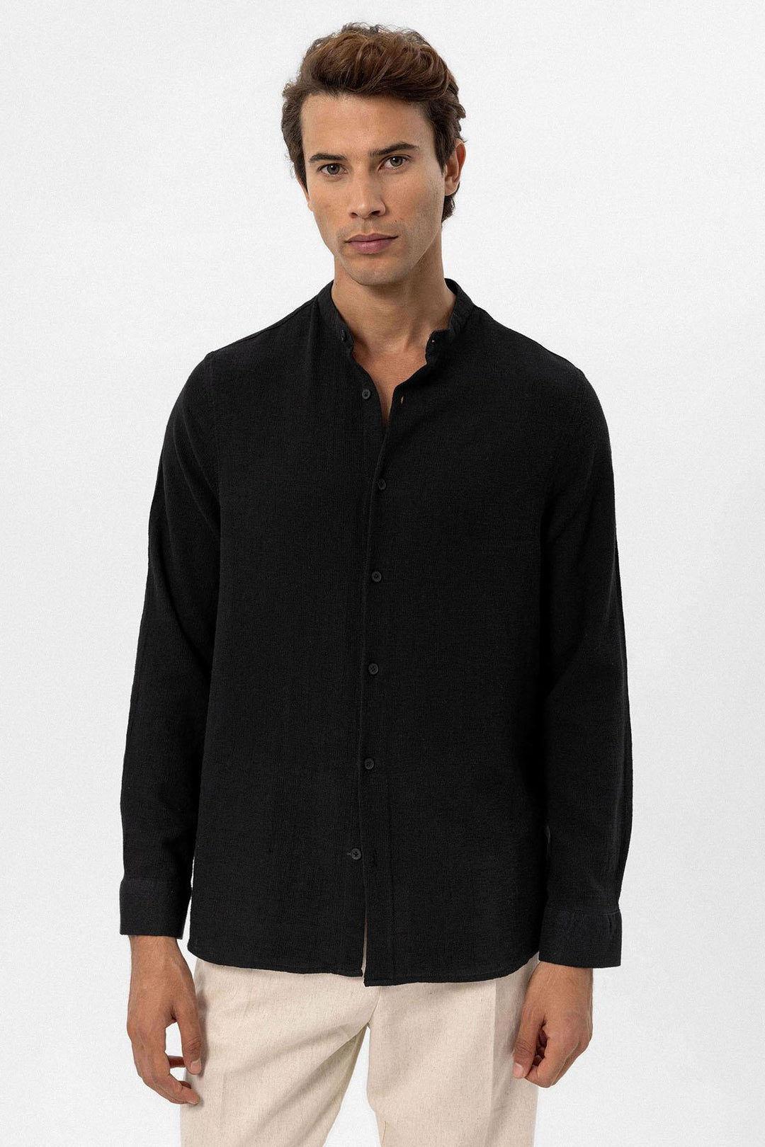 ANT Judge Collar Woven Men's Shirt - Tepeapulco