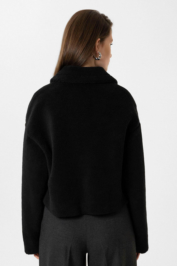 ANT Antioch Black Women's Soft Textured Jacket - Wakefield