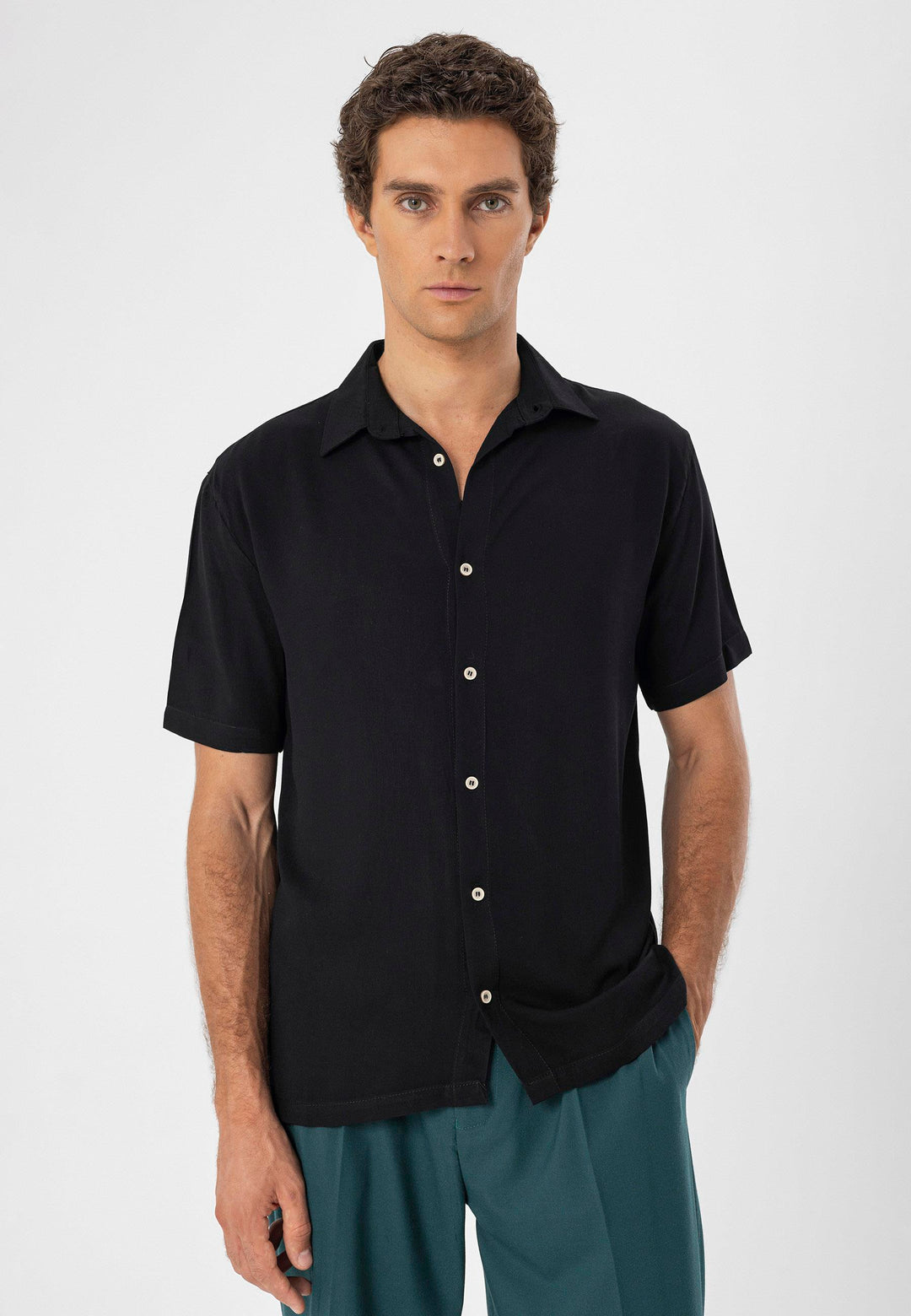 ANT Short Sleeve Regular Fit Men's Shirt - Dalton