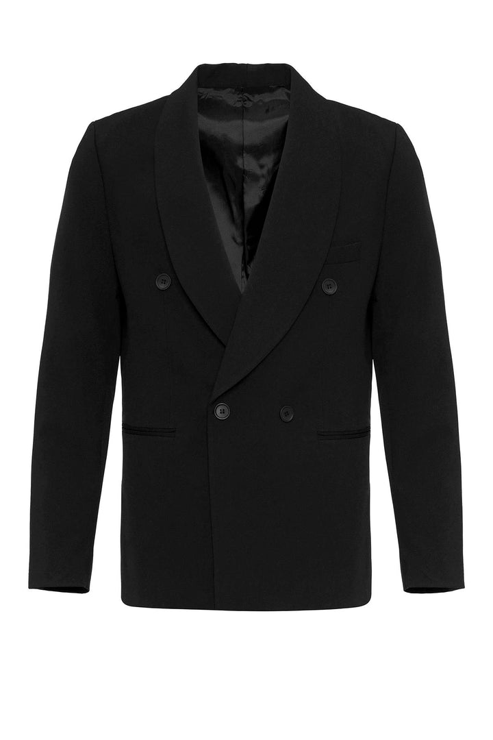 ANT Double-breasted Closure Regular Fit Men's Blazer Jacket - Tauranga