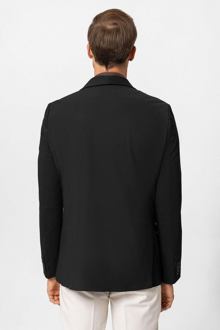 ANT Double-breasted Closure Regular Fit Men's Blazer Jacket - Tauranga