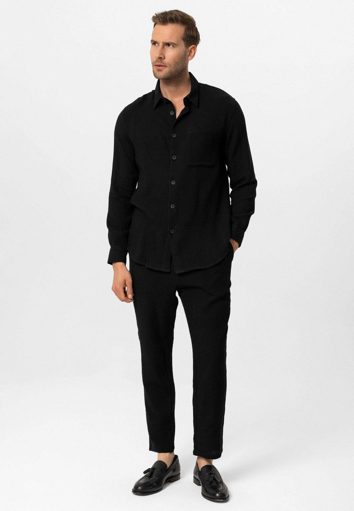 ANT Muslin Long Sleeve Men's Shirt - Celaya