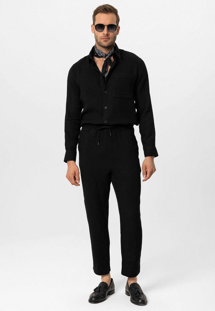 ANT Muslin Long Sleeve Men's Shirt - Celaya