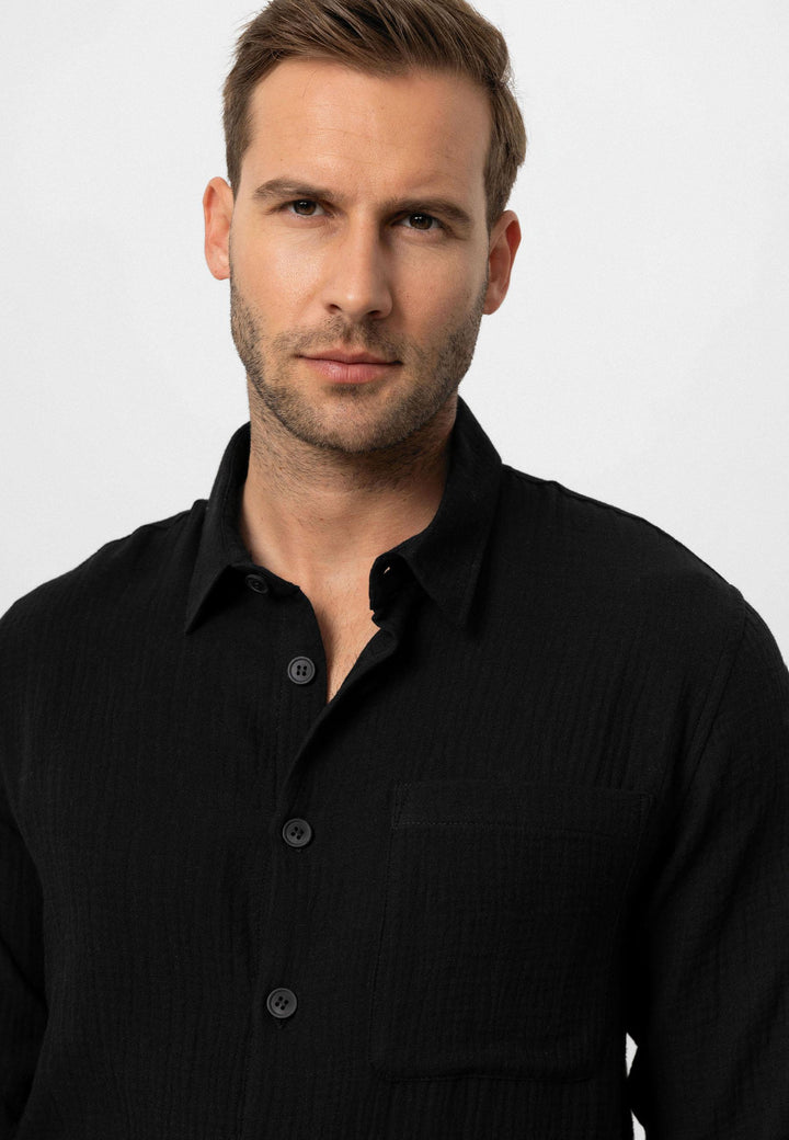 ANT Muslin Long Sleeve Men's Shirt - Celaya