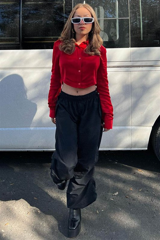 MDX Black Parachute Jogger Women's Pants MG1726 - Tepotzotlán