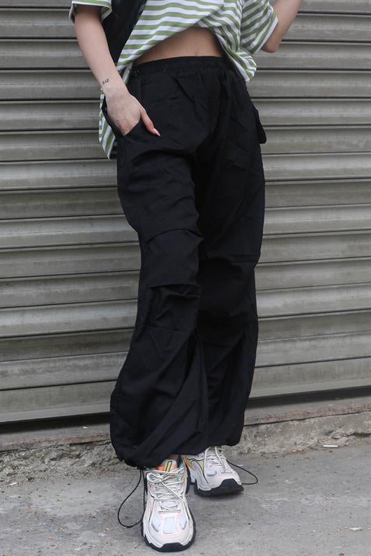 MDX Black Parachute Jogger Women's Pants MG1726 - Tepotzotlán