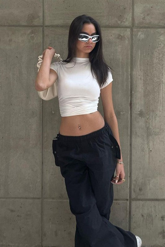 MDX Black Parachute Jogger Women's Pants MG1726 - Tepotzotlán