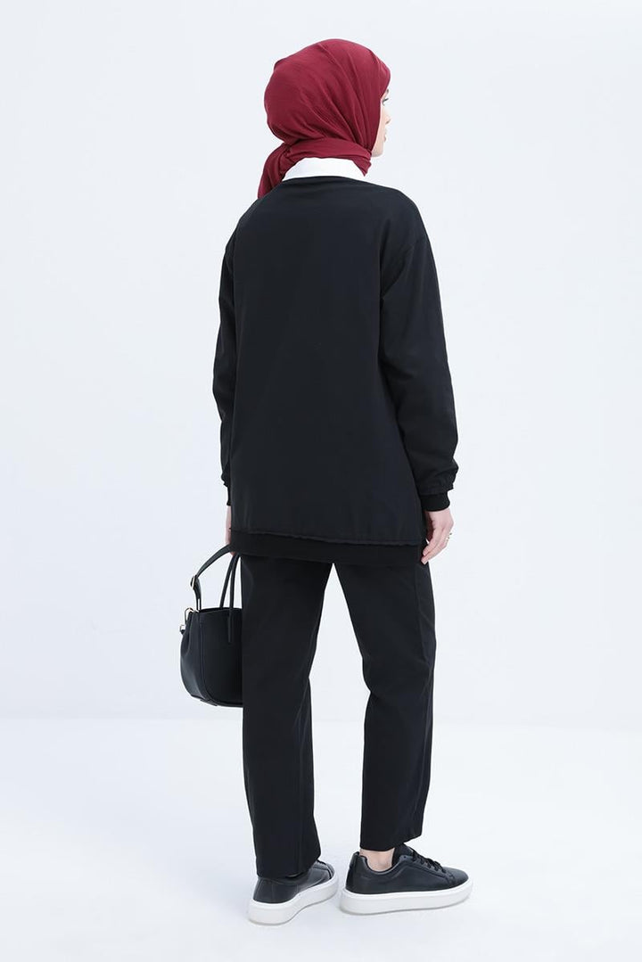 TLD Women Allday Black Black Dirty Stitched Tracksuit - Tamiami