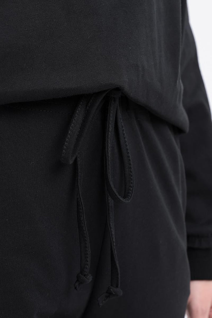 TLD Women Allday Black Black Dirty Stitched Tracksuit - Tamiami