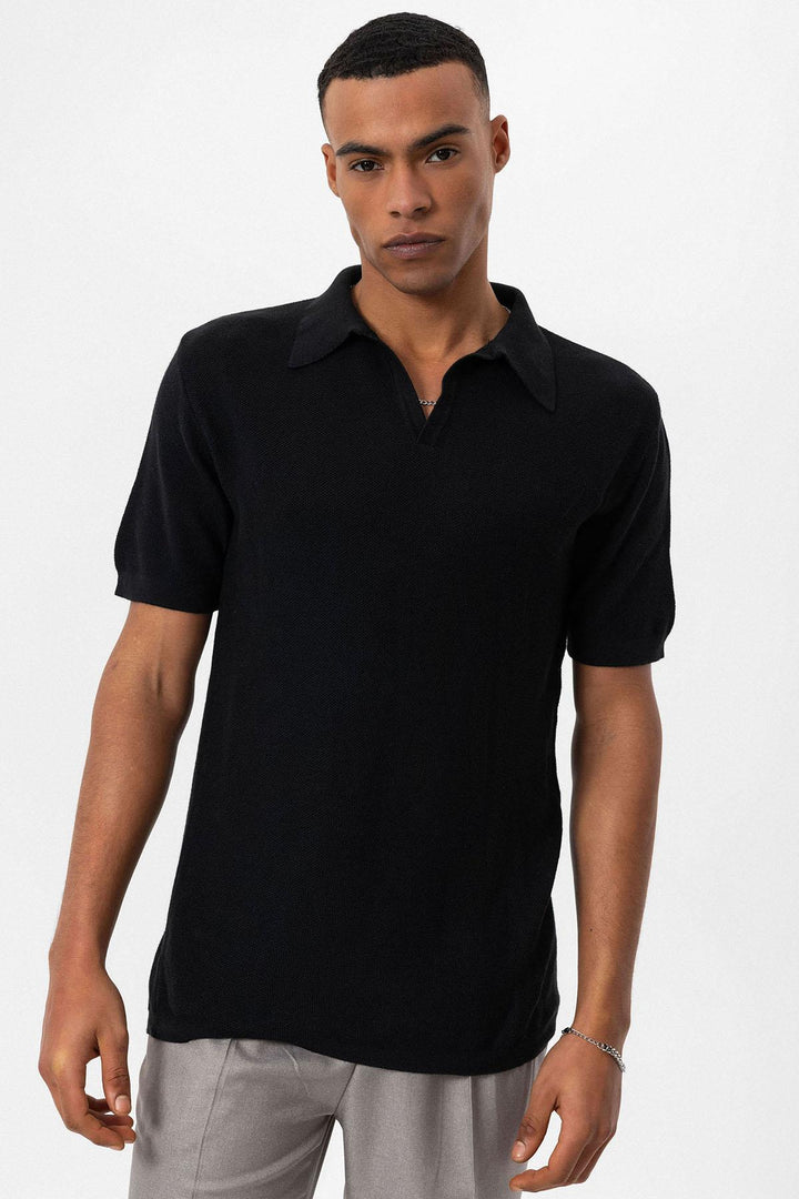 ANT Polo Yaka Erkek Triko T-Shirt - Plymouth