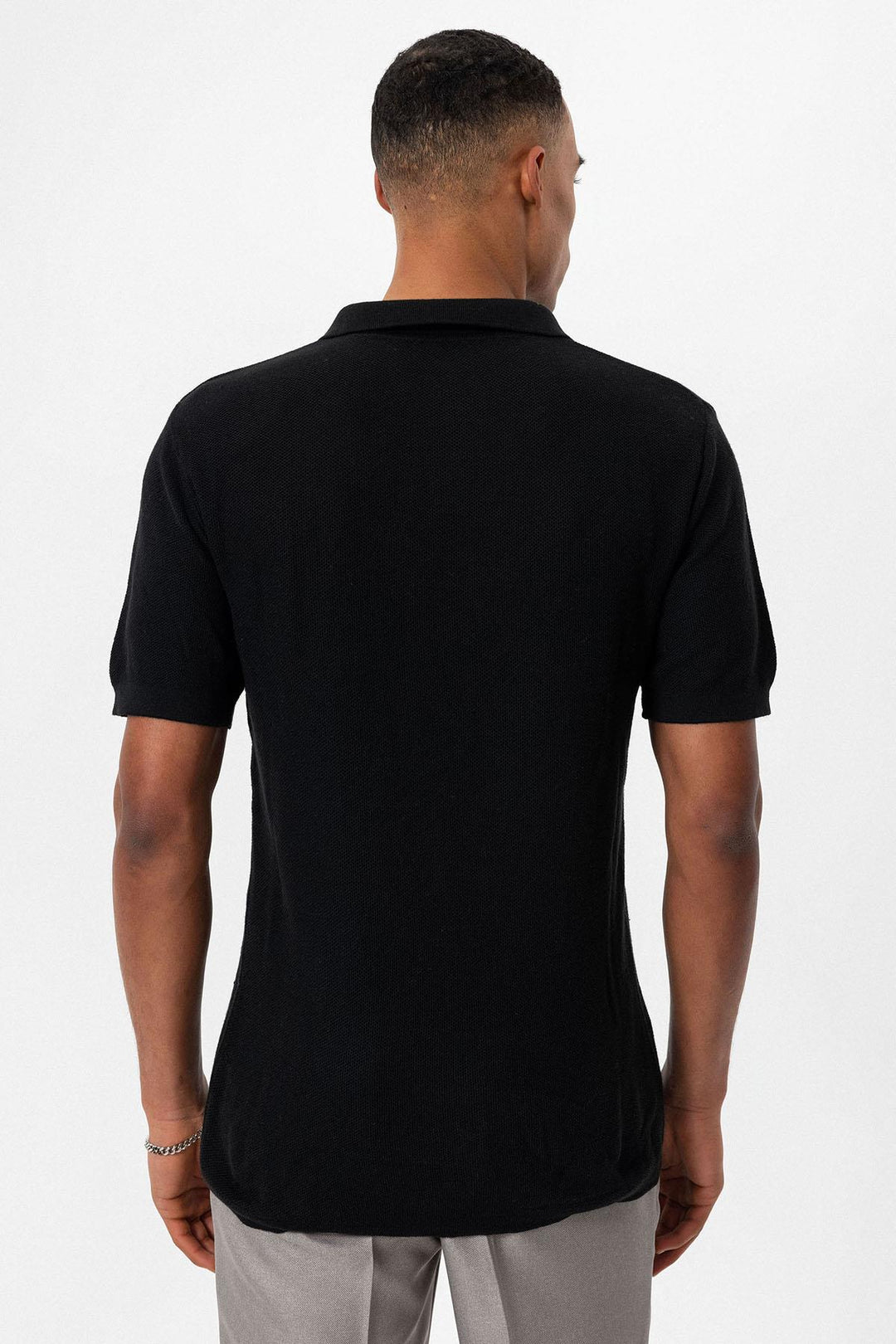 ANT Polo Yaka Erkek Triko T-Shirt - Plymouth