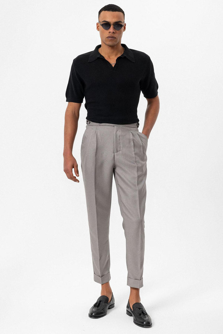 ANT Polo Yaka Erkek Triko T-Shirt - Plymouth