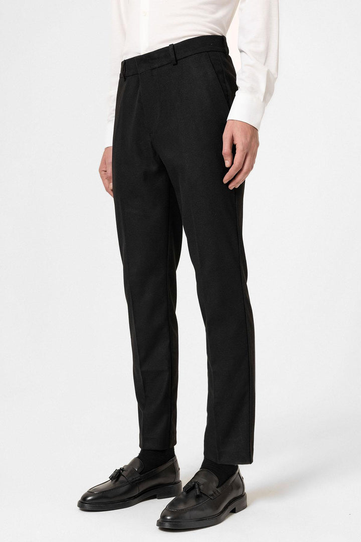 ANT Antioch Black High Waist Classic Men's Pants - La Quinta