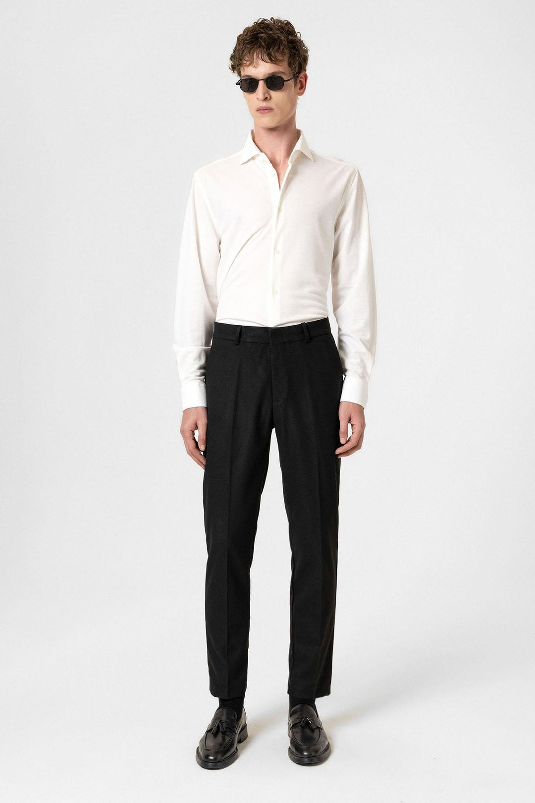 ANT Antioch Black High Waist Classic Men's Pants - La Quinta