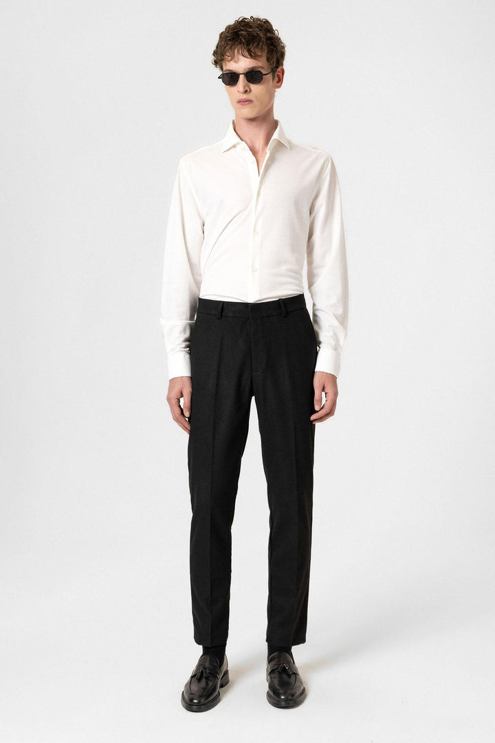ANT Antioch Black High Waist Classic Men's Pants - La Quinta