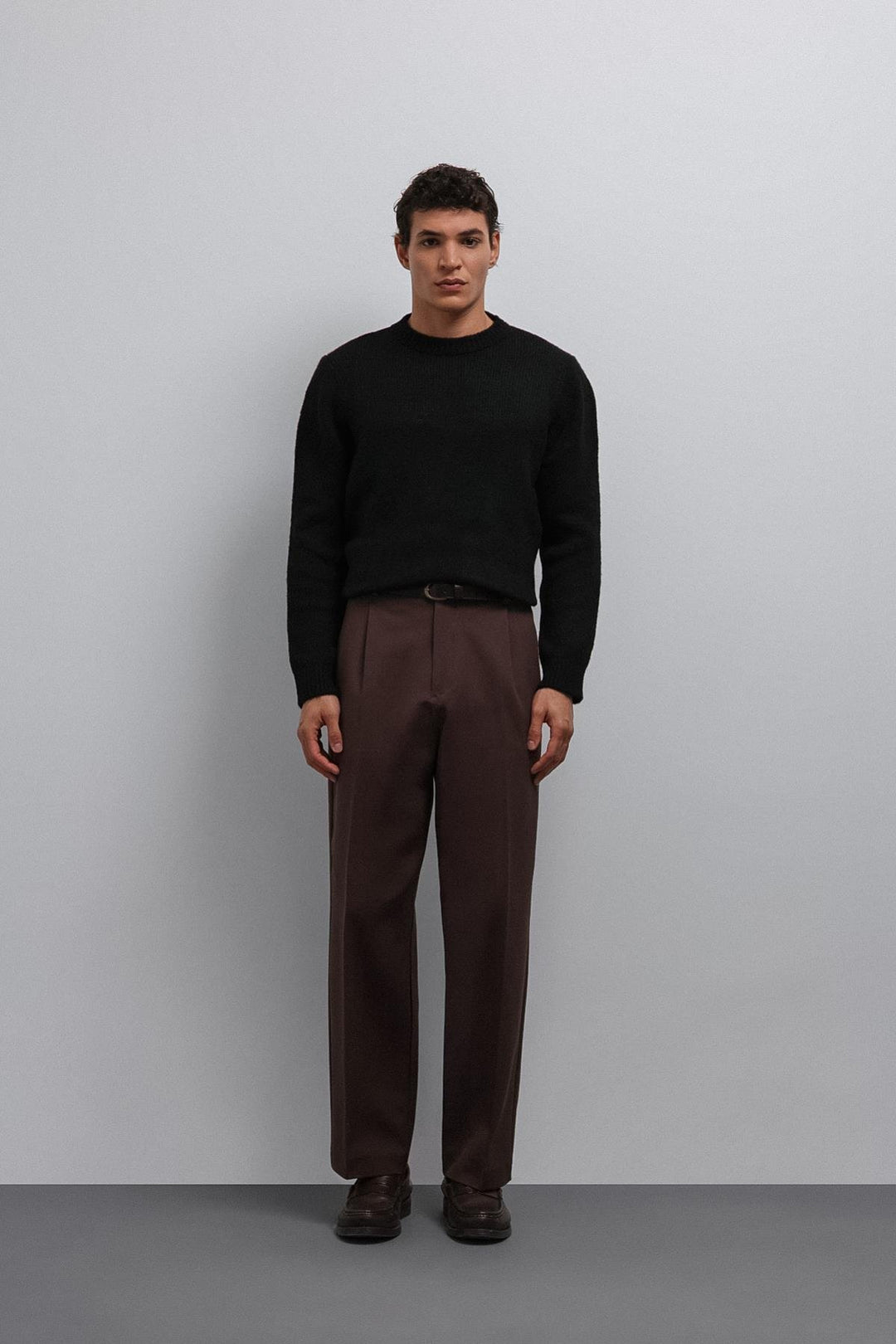 ANT Antioch Black Soft Textured Men's Sweater - Gaithersburg