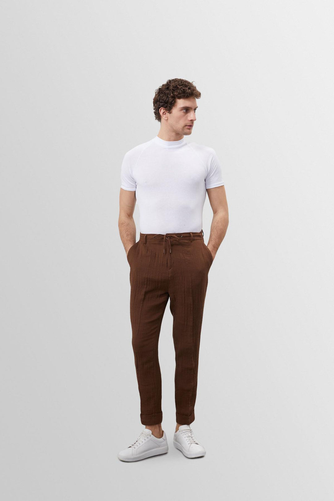 ANT Slim Fit Crew Neck Men's T-Shirt - Klaipėda