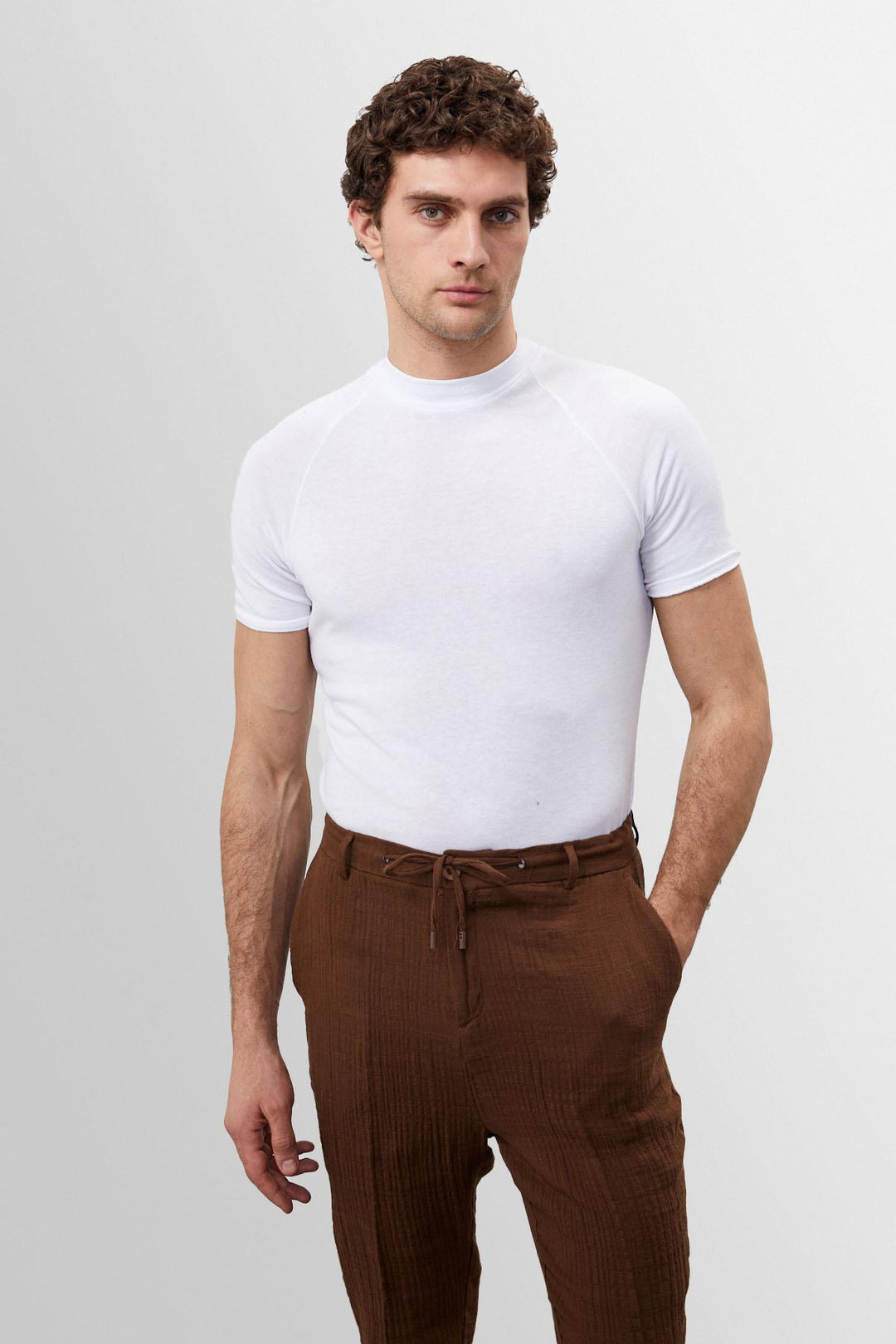 ANT Slim Fit Crew Neck Men's T-Shirt - Klaipėda
