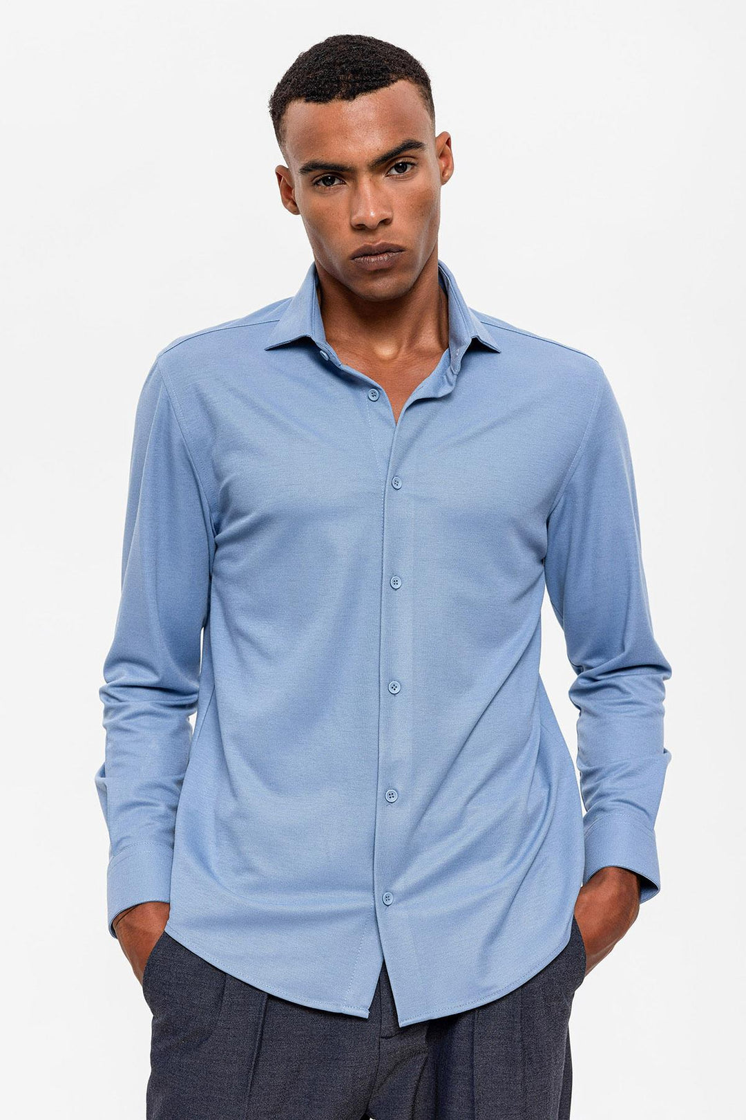 ANT Slim Fit Woven Men's Shirt - Revere