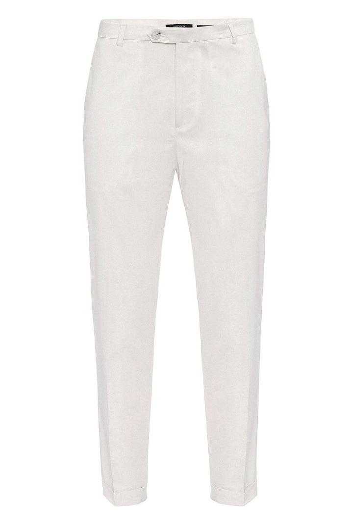 ANT Slim Fit Double Leg Men's Trousers - Kozáni